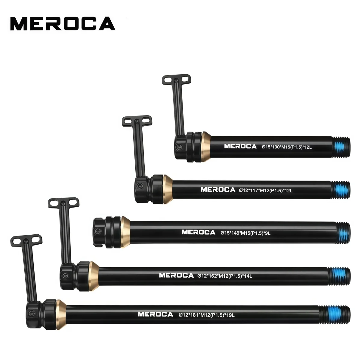SUNTNUR Aluminum 6061 Quick Release Thru 12x117-181 MM / 15x100-158 MM For MTB / Road Bike Fork & Frame Axle - Black
SUNTNUR Aluminum 6061 Quick Release Thru 12x117-181 MM / 15x100-158 MM For MTB / Road Bike Fork & Frame Axle - Black