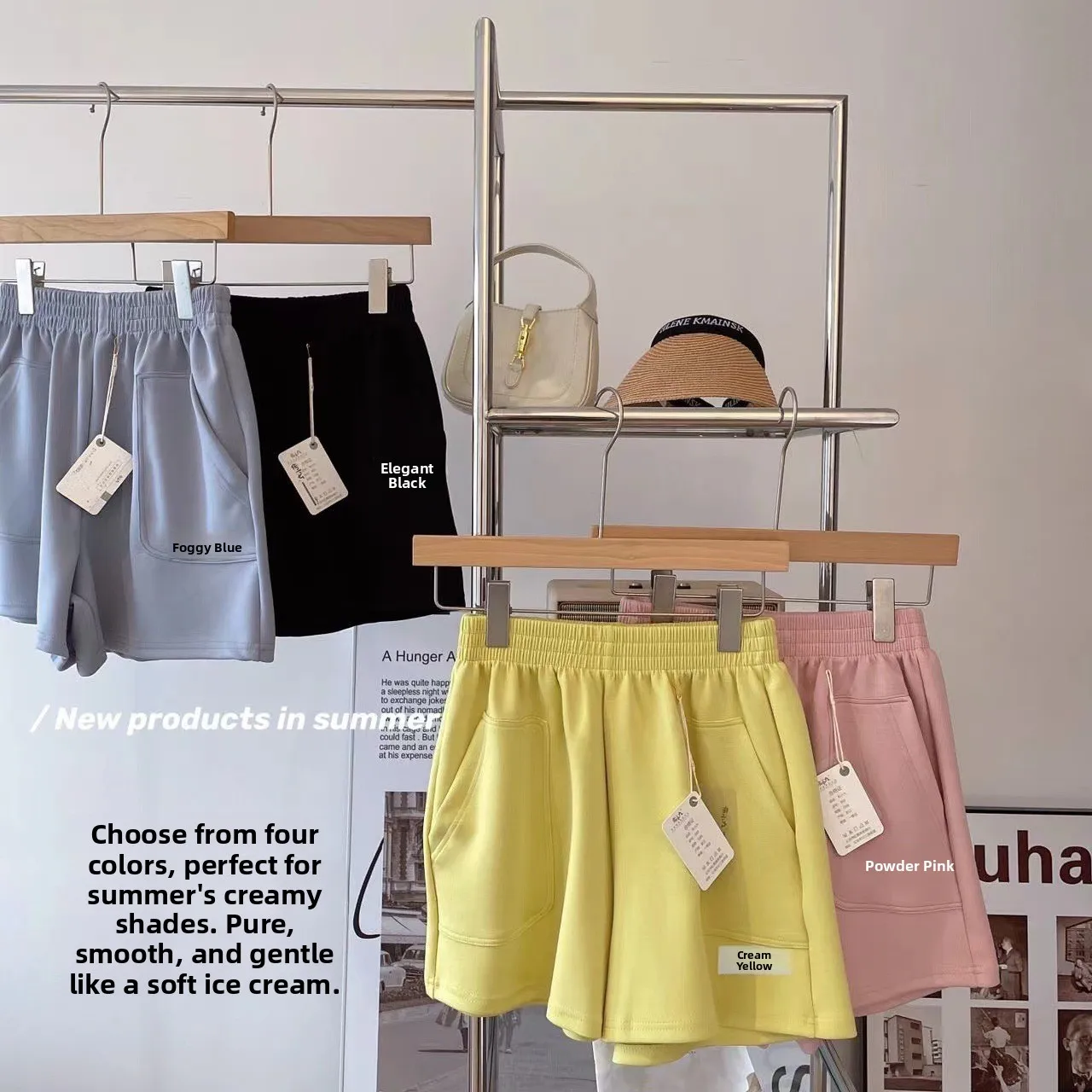 Comfortable Loose Women's Short Pants Breathable Cotton Air Layered Cream Color Casual Sporty Summer High Waist Wide Leg
Comfortable Loose Women's Short Pants Breathable Cotton Air Layered Cream Color Casual Sporty Summer High Waist Wide Leg