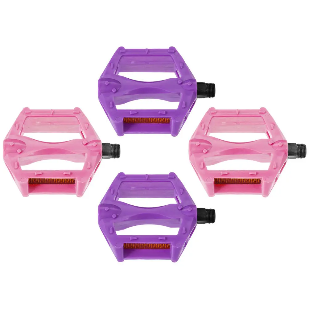 2Pairs Kids Bicycle Pedals Plastic Mountain Bike Non-Slip Wide Platform Quick Installation Replacement Pedal for Kids Youth Flat
2Pairs Kids Bicycle Pedals Plastic Mountain Bike Non-Slip Wide Platform Quick Installation Replacement Pedal for Kids Youth Flat