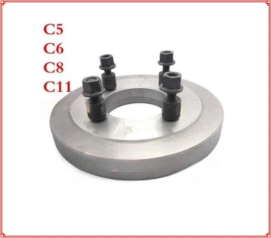 6140 6150 Lathe C5 C6 C8 C11 Flange Plate C type Connecting Plate Chuck Connecting Transition Plate
6140 6150 Lathe C5 C6 C8 C11 Flange Plate C type Connecting Plate Chuck Connecting Transition Plate
