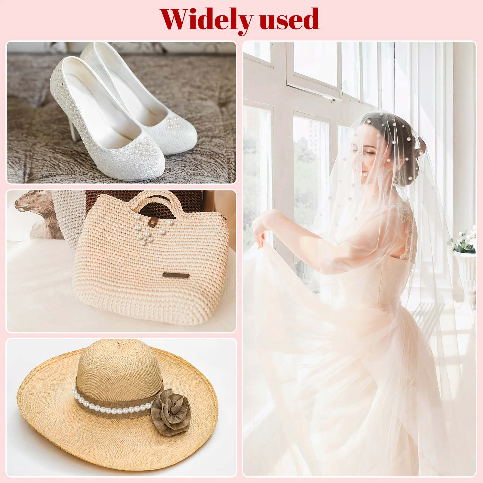 150Pairs Imitation Pearl Studs Premium Quality Round Luster for Bags Clothes Shoes Skirts Bridal Veil Studs for Clothing
150Pairs Imitation Pearl Studs Premium Quality Round Luster for Bags Clothes Shoes Skirts Bridal Veil Studs for Clothing