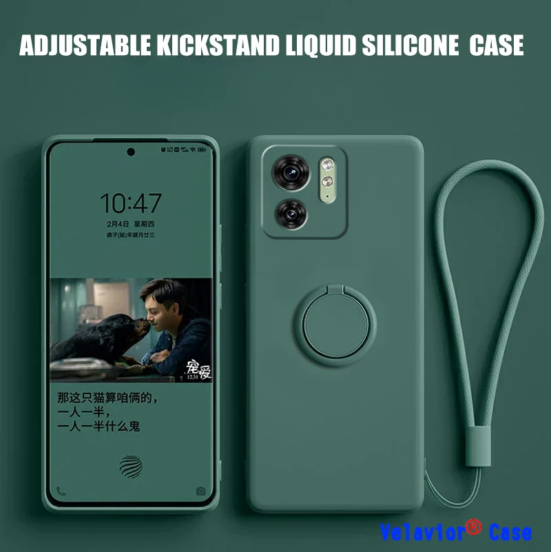Case for Motorola Edge 40 Invisible Bracket Stand Ring Holder Cover Liquid Silicone Soft Shell for Motorola Edge 40NEO Case Back
Case for Motorola Edge 40 Invisible Bracket Stand Ring Holder Cover Liquid Silicone Soft Shell for Motorola Edge 40NEO Case Back