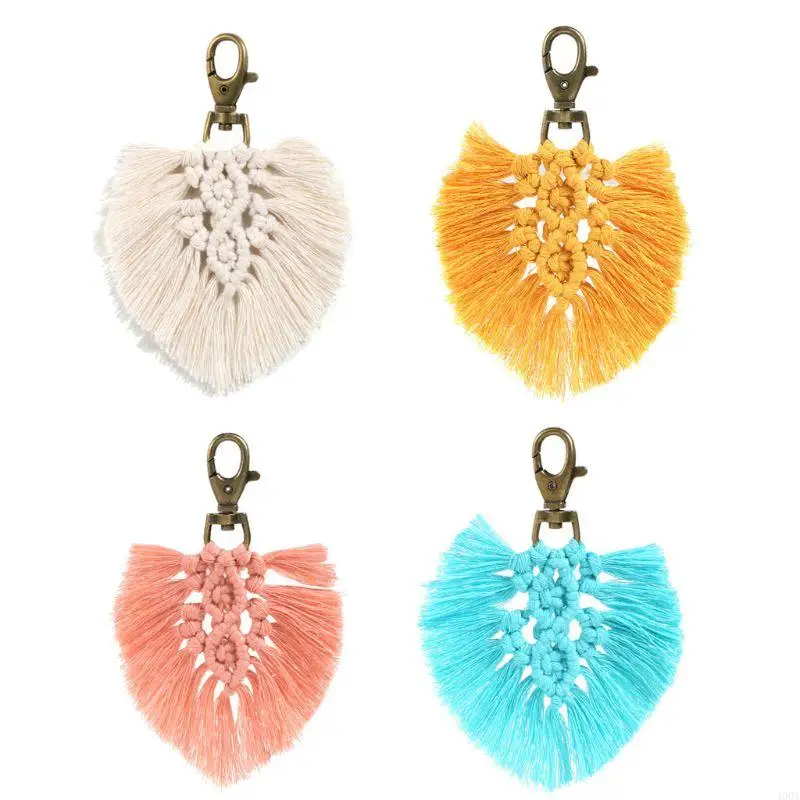 400A Boho Heart Hanging Pendant for Key Holder Tassel Keychain Car for Key Ring Gift
400A Boho Heart Hanging Pendant for Key Holder Tassel Keychain Car for Key Ring Gift