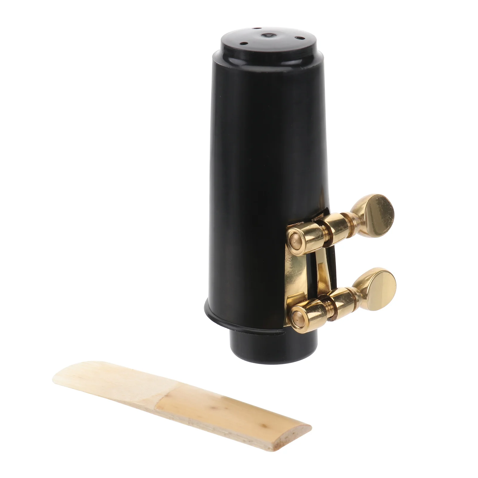 High Quality Clarinet Mouthpiece Kit Black Durable ABS Plastic Reed 25 Transparent Design No Chips Bite Marks
High Quality Clarinet Mouthpiece Kit Black Durable ABS Plastic Reed 25 Transparent Design No Chips Bite Marks