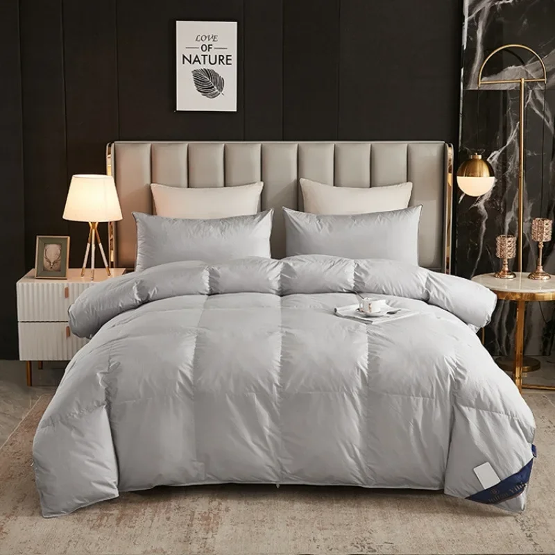 2024 new cotton flat grid twisted down quilt white goose down quilt core thickened warm winter quilt
2024 new cotton flat grid twisted down quilt white goose down quilt core thickened warm winter quilt