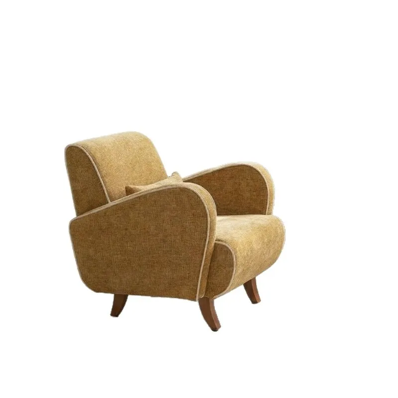 Одиночный диван-кресло, мягкая сумка, удобное кресло для отдыха, дизайн с металлическим кронштейном
Одиночный диван-кресло, мягкая сумка, удобное кресло для отдыха, дизайн с металлическим кронштейном