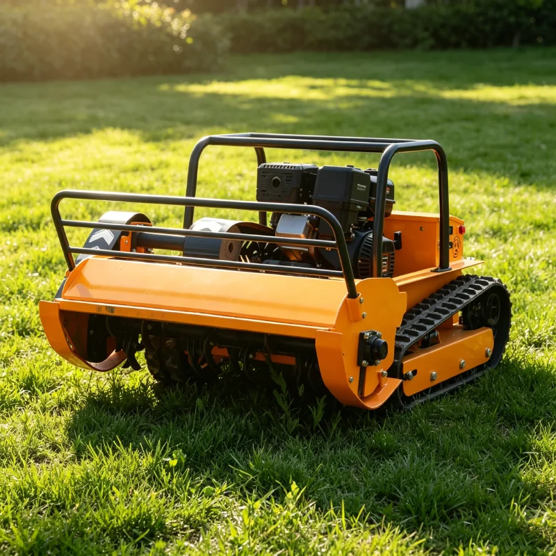 Customized new remote-controlled tracked lawn mower, orchard weeding and land reclamation machine, tracked weed pulverizer
Customized new remote-controlled tracked lawn mower, orchard weeding and land reclamation machine, tracked weed pulverizer