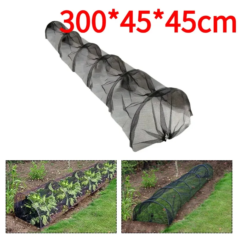 Agricultural Black Mesh Planting Tunnel Plastic Cover 300X45X45cm For Vegetable Planting & Protection Gardening Accessories
Agricultural Black Mesh Planting Tunnel Plastic Cover 300X45X45cm For Vegetable Planting & Protection Gardening Accessories