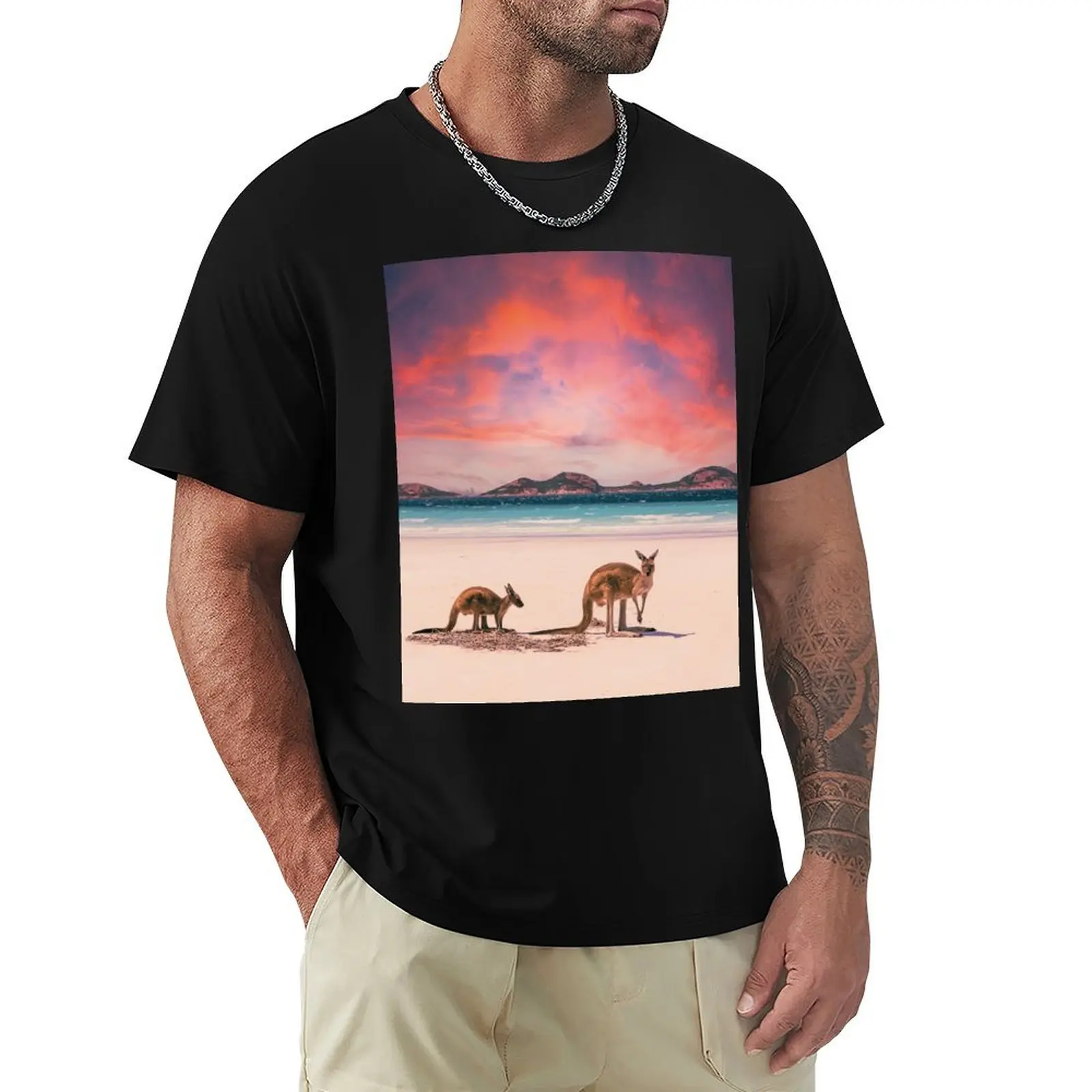 Lucky Bay, Western Australia, Kangaroo T-Shirt Street Art Print Tee Shirt
Lucky Bay, Western Australia, Kangaroo T-Shirt Street Art Print Tee Shirt