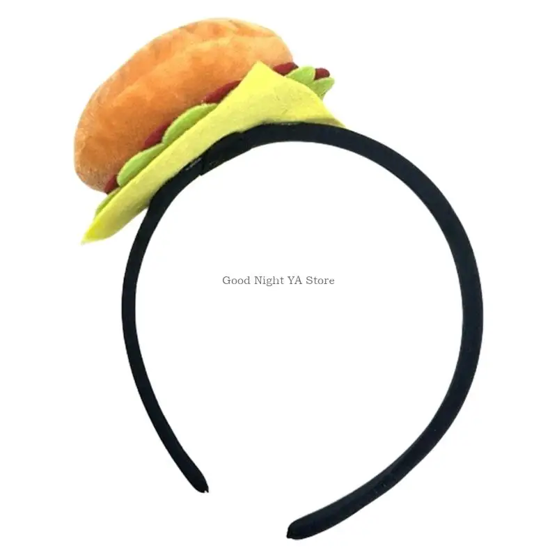 Realisitc 3D Hamburger Hairband Soft Plush Hairband Styling Accessory For Party
Realisitc 3D Hamburger Hairband Soft Plush Hairband Styling Accessory For Party
