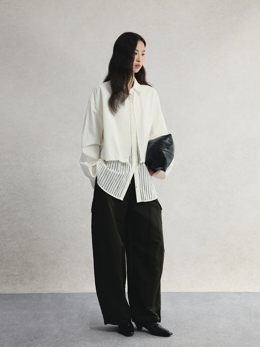 Женская осенняя куртка Caremind с двойным слоем, длинными рукавами, свободного кроя, в деловом стиле, с эффектом двухслойности
Женская осенняя куртка Caremind с двойным слоем, длинными рукавами, свободного кроя, в деловом стиле, с эффектом двухслойности