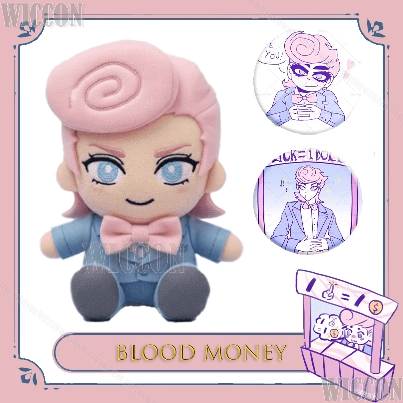 Blood Money Harvey плюшевый официальный игровой персонаж, приятный набивной настраиваемый коллекционный значок Kawaii Brooche, декор Comic Con
Blood Money Harvey плюшевый официальный игровой персонаж, приятный набивной настраиваемый коллекционный значок Kawaii Brooche, декор Comic Con 