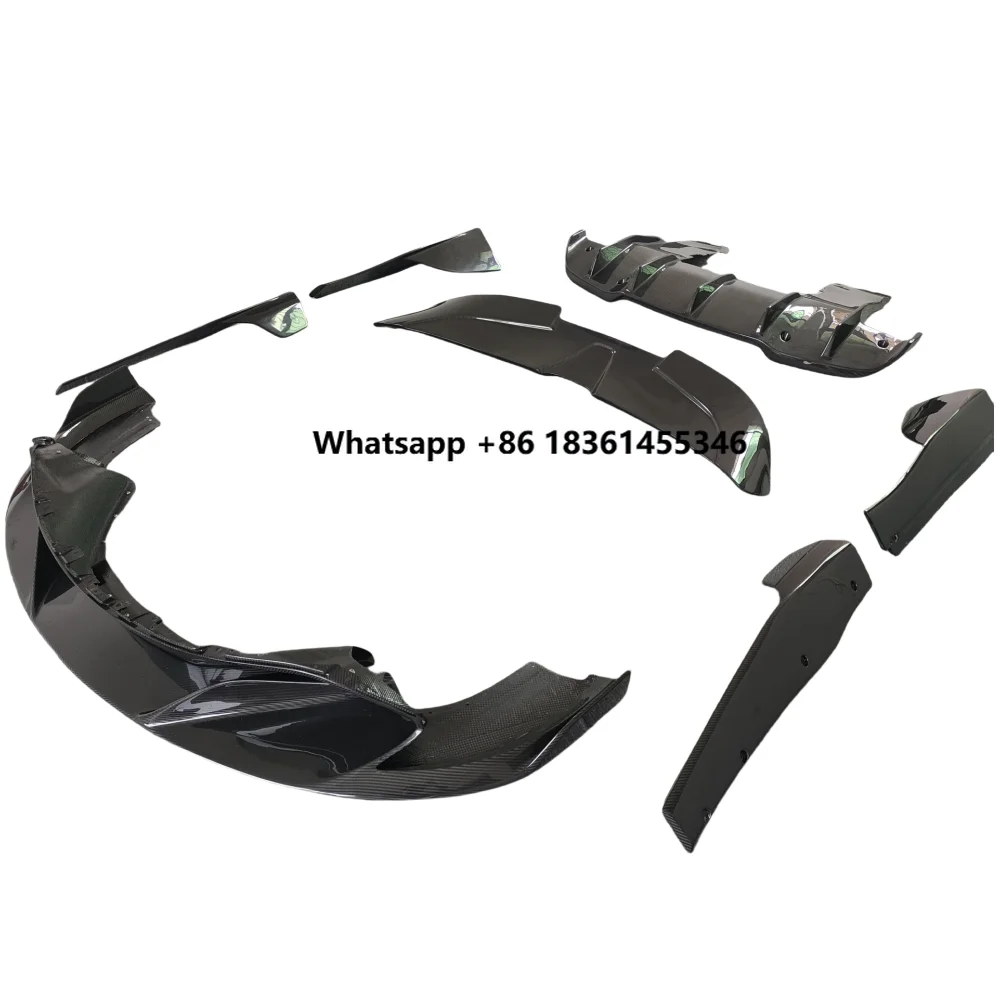 For 720S Upgraded Ry Style Carbon Fiber Front and Rear Diffuser Side Skirts and Rear Spoiler Body Kit Suitable
For 720S Upgraded Ry Style Carbon Fiber Front and Rear Diffuser Side Skirts and Rear Spoiler Body Kit Suitable
