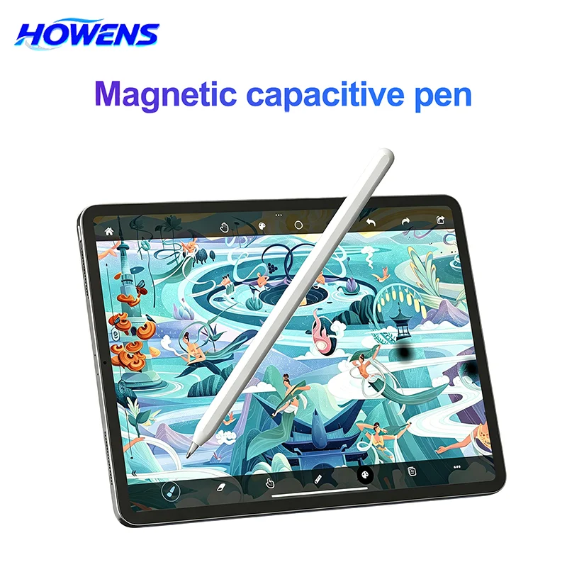 Magnetic Charging Stylus Pen For iPad Anti Mistouch Tilt Pressure Sensitive Writing Pencil Long Battery Life Replaceable Nib
Magnetic Charging Stylus Pen For iPad Anti Mistouch Tilt Pressure Sensitive Writing Pencil Long Battery Life Replaceable Nib