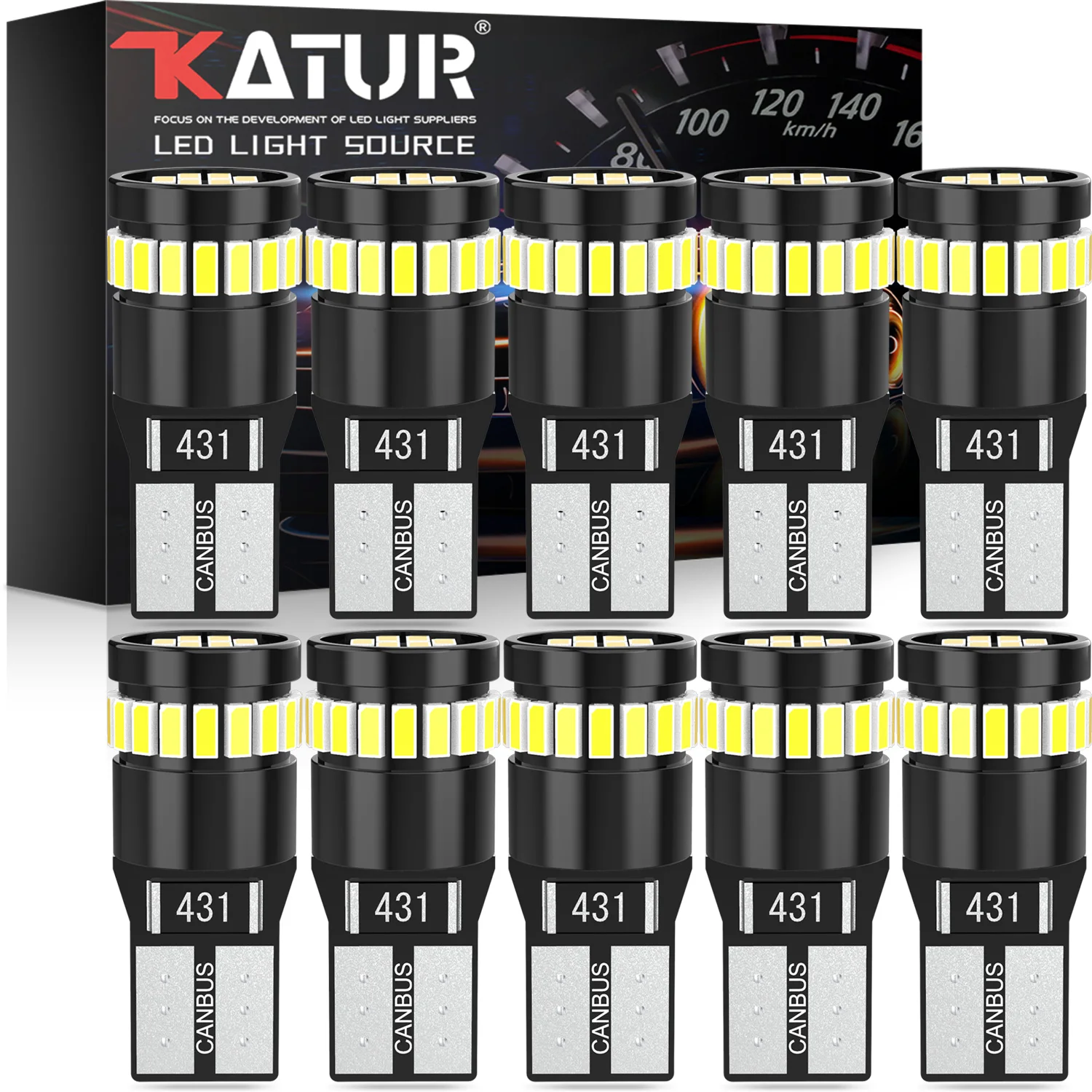 10Pcs 12V T10 LED Light W5W LED Bulb Super Bright Canbus No Error Car Interior Lighting Parking Position Side Marker Lamp
10Pcs 12V T10 LED Light W5W LED Bulb Super Bright Canbus No Error Car Interior Lighting Parking Position Side Marker Lamp