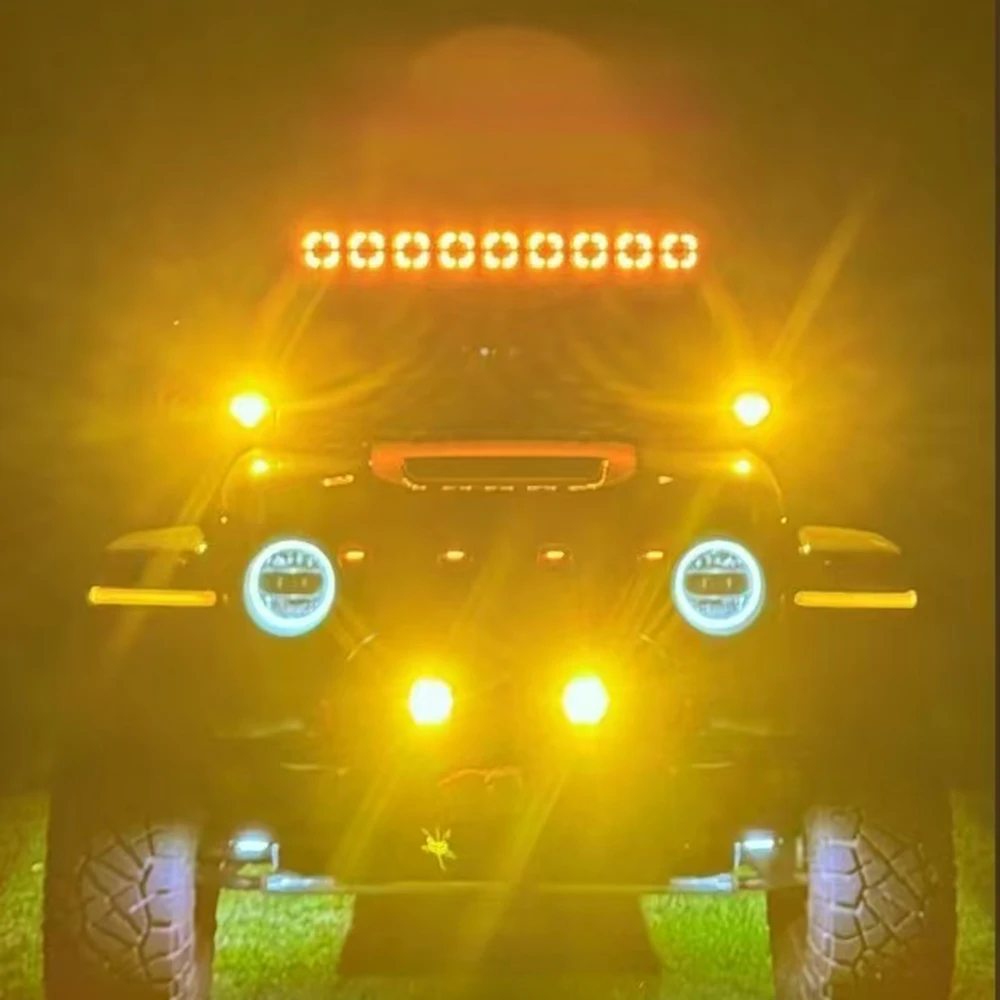 SXMA LED6514 LED Work Lights Search Light Auxiliary Headlight 3.9” for Car Off Road Truck 4x4 SUV ATV 60w Arrow style 1pair
SXMA LED6514 LED Work Lights Search Light Auxiliary Headlight 3.9” for Car Off Road Truck 4x4 SUV ATV 60w Arrow style 1pair