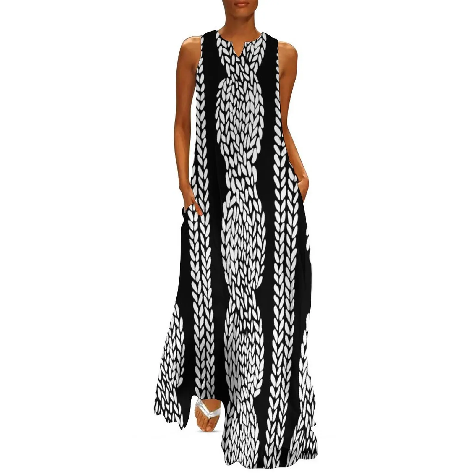 Cable Row Black Long Dress elegant dresses plus sizes summer women's suit Aesthetic clothing elegant women's dresses for wedding
Cable Row Black Long Dress elegant dresses plus sizes summer women's suit Aesthetic clothing elegant women's dresses for wedding