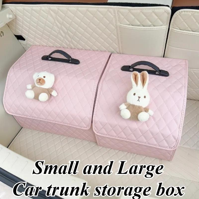 Universal Car Trunk Storage Organizer Multi-Compartment Foldable Collapsible Box Bag with Adjustable Partition Auto Accessories
Universal Car Trunk Storage Organizer Multi-Compartment Foldable Collapsible Box Bag with Adjustable Partition Auto Accessories