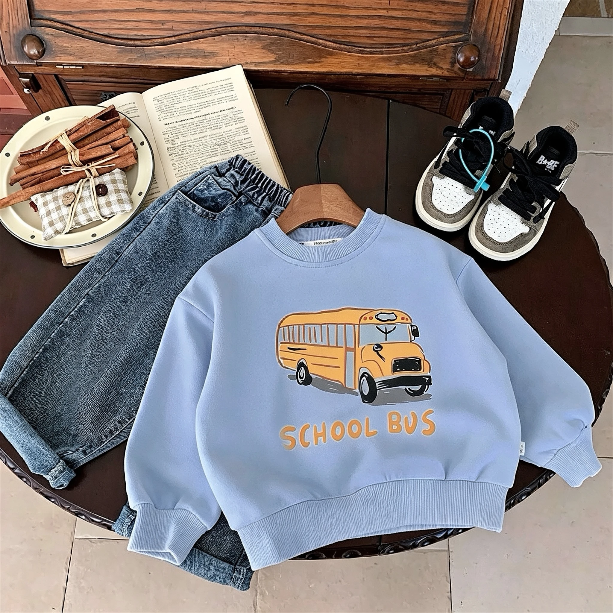 0-6 Age Children's Wear Tops Printed Sweatshirts Solid Color Loose Casual Kids Long Sleeve O-neck Hoodies Baby Girl Boy Clothing
0-6 Age Children's Wear Tops Printed Sweatshirts Solid Color Loose Casual Kids Long Sleeve O-neck Hoodies Baby Girl Boy Clothing