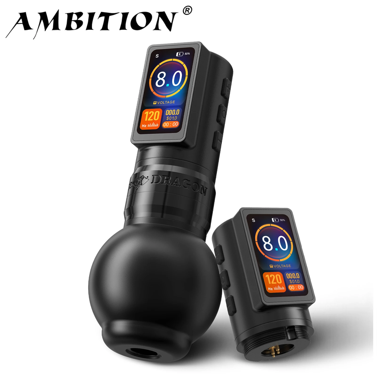 Ambition Traveler-T1 2025 Ход 4,0 мм Прямой стержень Бесщеточный двигатель Беспроводная машина для татуировки Емкость ручки 2000 мАч Ручка 54 мм
Ambition Traveler-T1 2025 Ход 4,0 мм Прямой стержень Бесщеточный двигатель Беспроводная машина для татуировки Емкость ручки 2000 мАч Ручка 54 мм