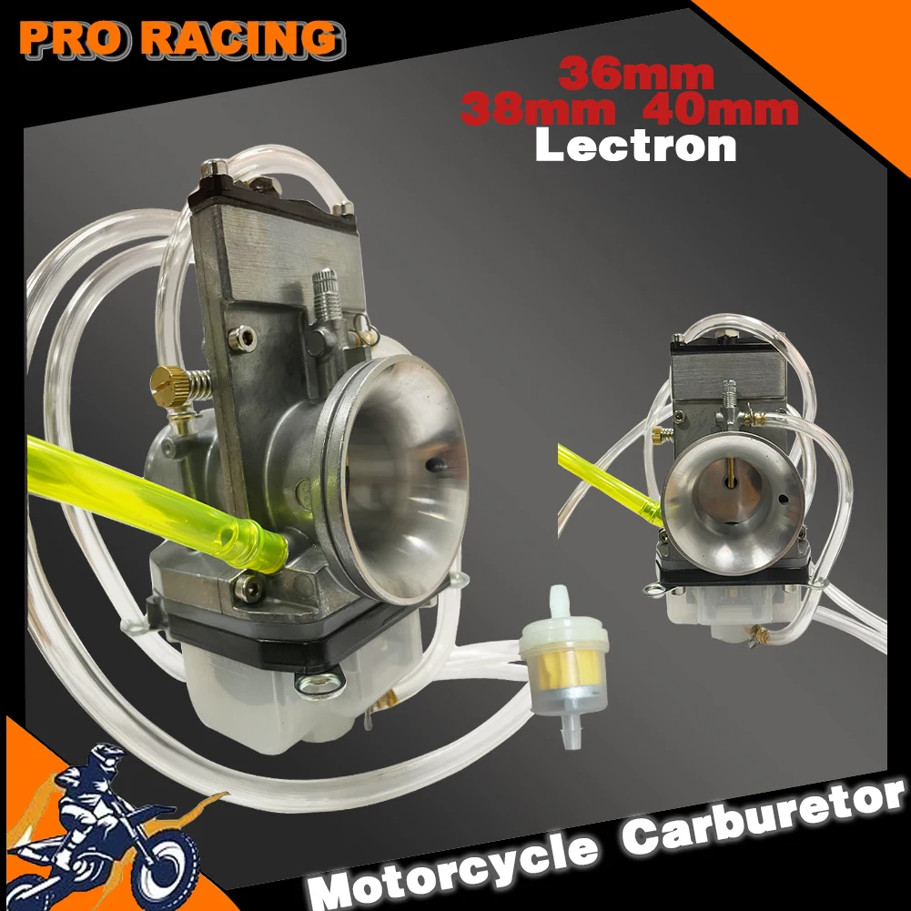 Карбюратор мотоциклетный Lectron, 36 38/40 мм, с кабелем, регулировка скорости, для Yamaha YZ250F KX250F RMZ250 CRF250R
Карбюратор мотоциклетный Lectron, 36 38/40 мм, с кабелем, регулировка скорости, для Yamaha YZ250F KX250F RMZ250 CRF250R