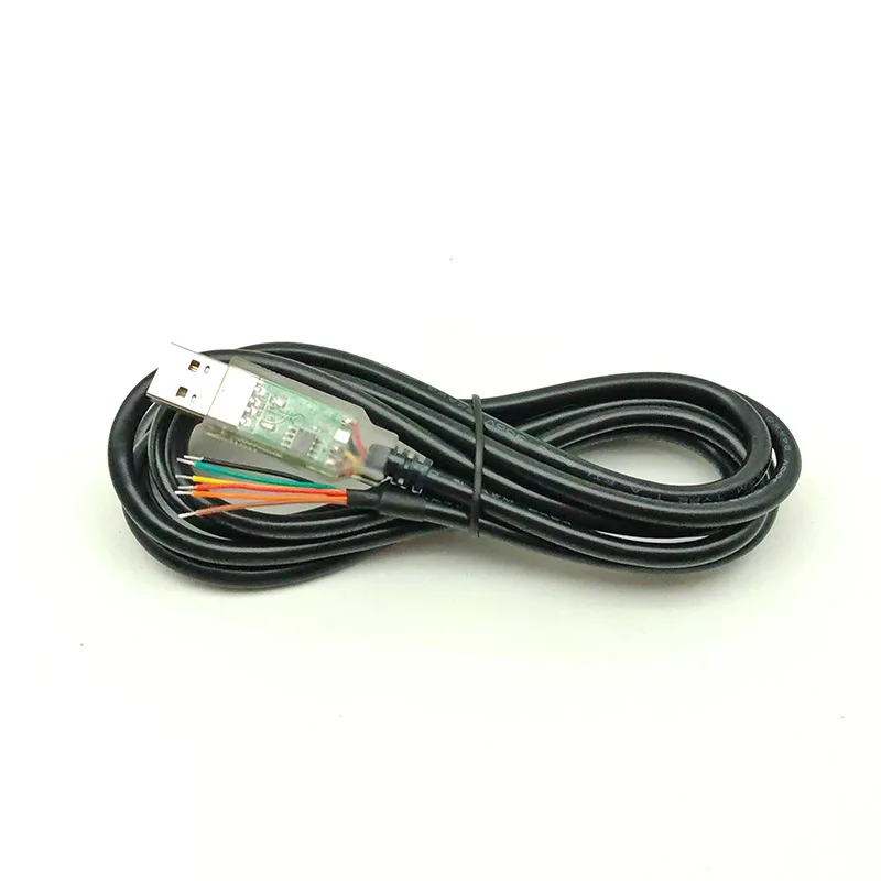 Чип FTDI 1,8 м USB TTL UART Последовательный кабель TTL-232RG-VIP-WE Кабель последовательной связи для электронных устройств
Чип FTDI 1,8 м USB TTL UART Последовательный кабель TTL-232RG-VIP-WE Кабель последовательной связи для электронных устройств