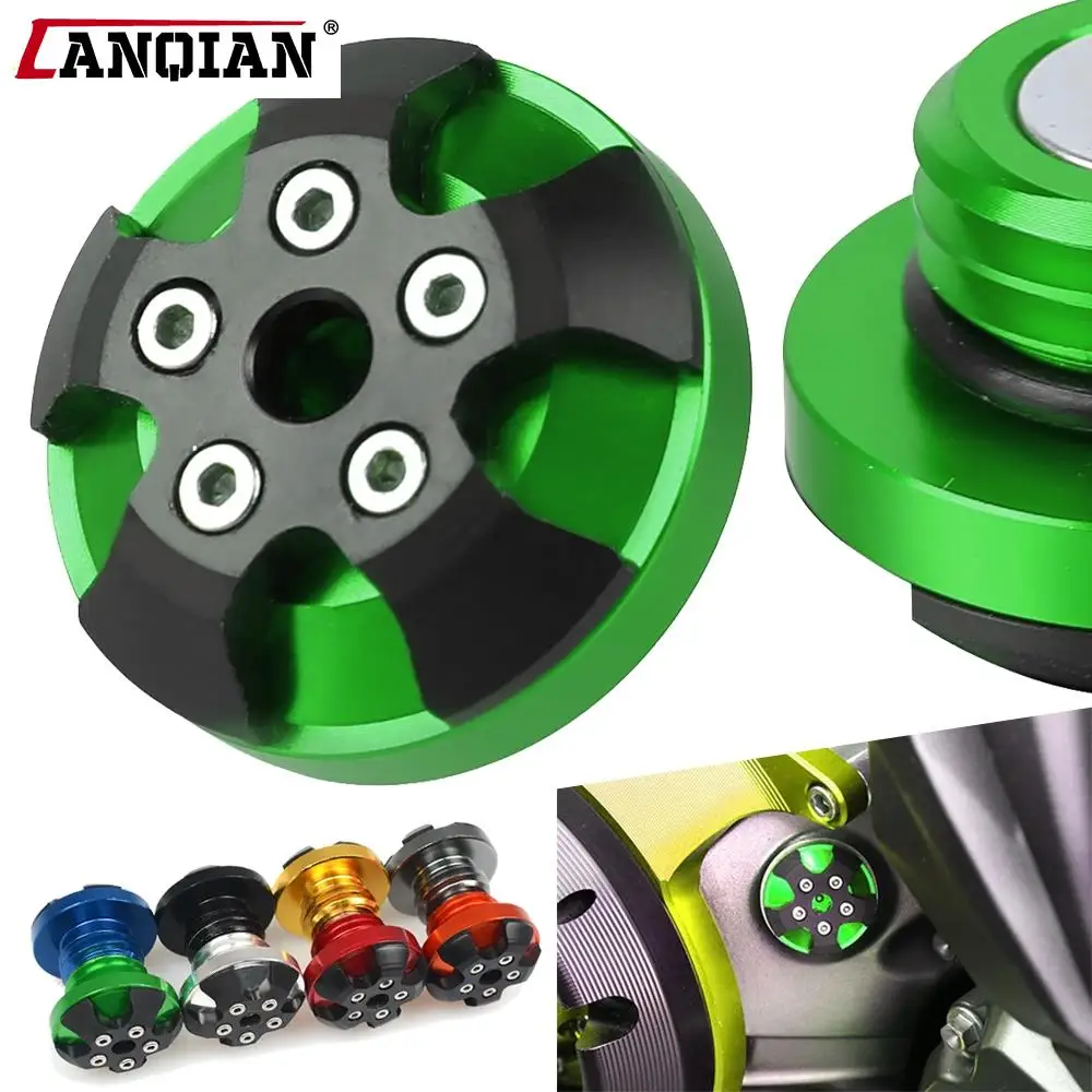 M20*2.5 Motorcycle Accessories CNC Aluminum Engine Oil Cap For KAWASAKI Z 650 Z650 2017 2018 Motorbike Parts Filler Cover Screws
M20*2.5 Motorcycle Accessories CNC Aluminum Engine Oil Cap For KAWASAKI Z 650 Z650 2017 2018 Motorbike Parts Filler Cover Screws
