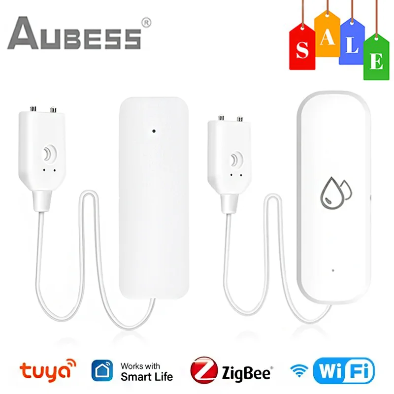 Умный датчик утечки воды Tuya ZigBee, Wi-Fi детектор утечки воды для умного дома, охранная система, умный спасательный будильник
Умный датчик утечки воды Tuya ZigBee, Wi-Fi детектор утечки воды для умного дома, охранная система, умный спасательный будильник