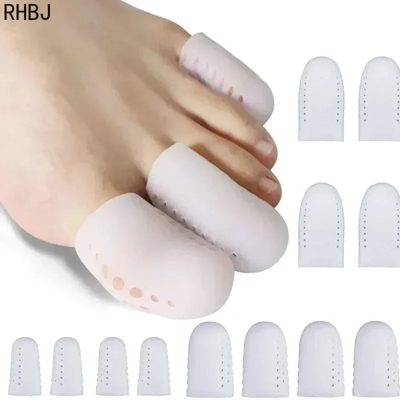 White Breathable Toe Protectors Sleeve Bunion Pads Cushion Big Toe Guards Silicone Toe Covers for Protection of Ingrown Toenails
White Breathable Toe Protectors Sleeve Bunion Pads Cushion Big Toe Guards Silicone Toe Covers for Protection of Ingrown Toenails