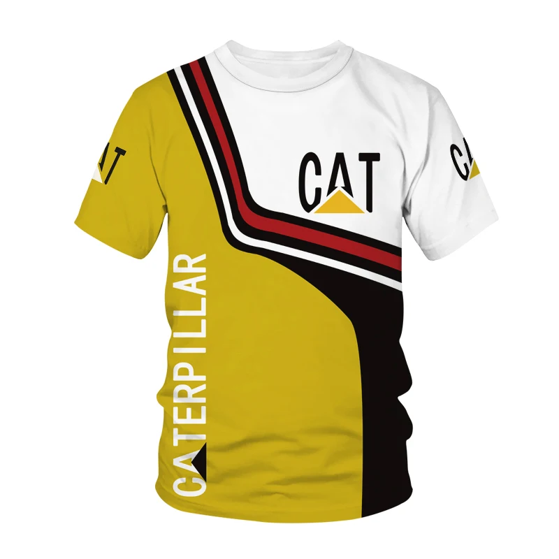 Men's Summer Luxury Retro Short Sleeved T-shirt CAT Logo Exquisite Printed Pattern Short Sleeved T-shirt Casual Fashion Top
Men's Summer Luxury Retro Short Sleeved T-shirt CAT Logo Exquisite Printed Pattern Short Sleeved T-shirt Casual Fashion Top