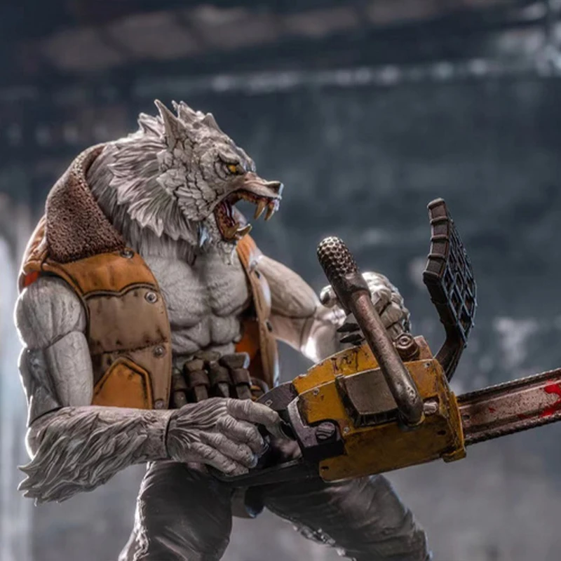 Jiangmeng 1/12 Furry Planet Werewolf Veteran William Alternate Color White Wolf Articulated Figure Model
Jiangmeng 1/12 Furry Planet Werewolf Veteran William Alternate Color White Wolf Articulated Figure Model