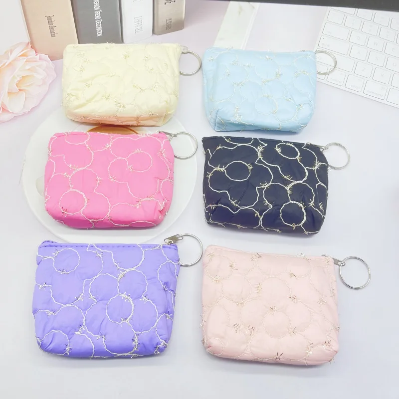 24pcs Coin Purses Canvas Geometry Embroidery Square Protable Short Storage Bag For Women Mix Color
24pcs Coin Purses Canvas Geometry Embroidery Square Protable Short Storage Bag For Women Mix Color