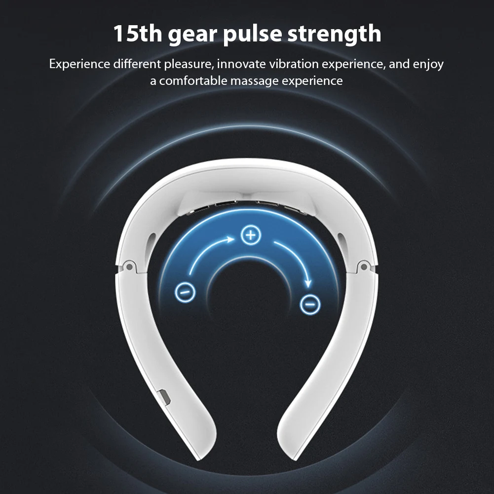 Cervical Spine Massager 15 Gears 6 Modes Cervical Therapy Massage Stimulator USB Charging Vibration Pulse 500mAh for Home Office
Cervical Spine Massager 15 Gears 6 Modes Cervical Therapy Massage Stimulator USB Charging Vibration Pulse 500mAh for Home Office