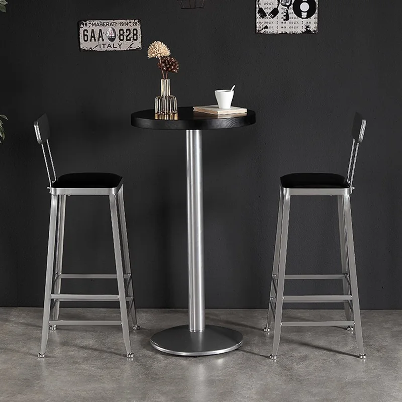 ---Aluminum Designer Bar Stools Restaurant Nordic Black With Back Bar Chairs Aesthetic Luxury Ergonomic Cadeira Unique Furniture
---Aluminum Designer Bar Stools Restaurant Nordic Black With Back Bar Chairs Aesthetic Luxury Ergonomic Cadeira Unique Furniture