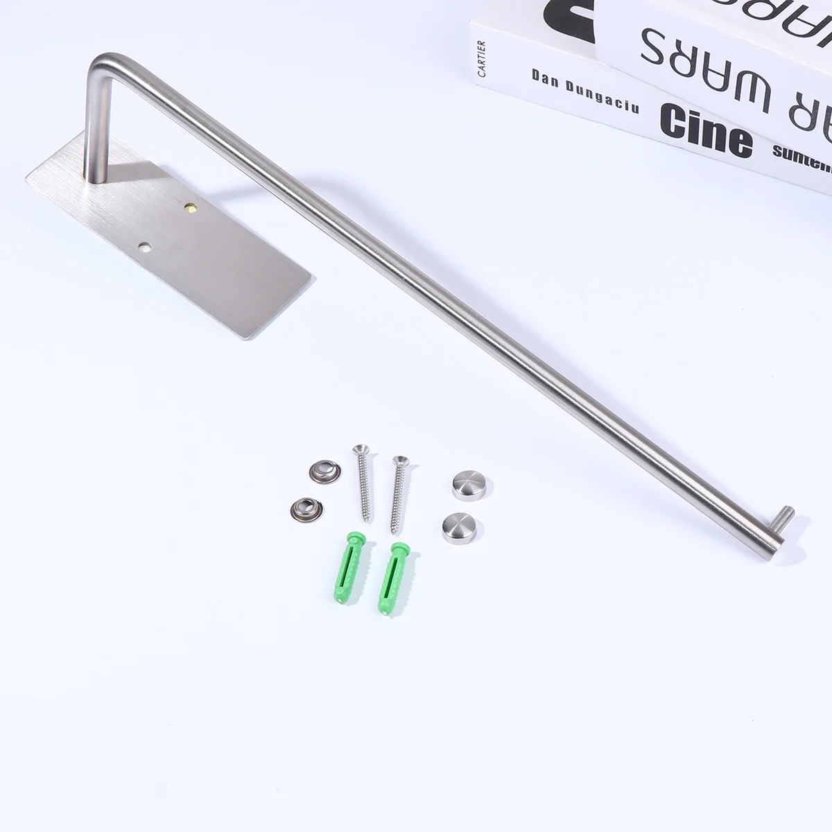 Stainless Steel Tissue Holder Wall Mounted Kitchen Roll Holder Space Saving Paper Towel Dispenser For Home Bathroom Toilet
Stainless Steel Tissue Holder Wall Mounted Kitchen Roll Holder Space Saving Paper Towel Dispenser For Home Bathroom Toilet