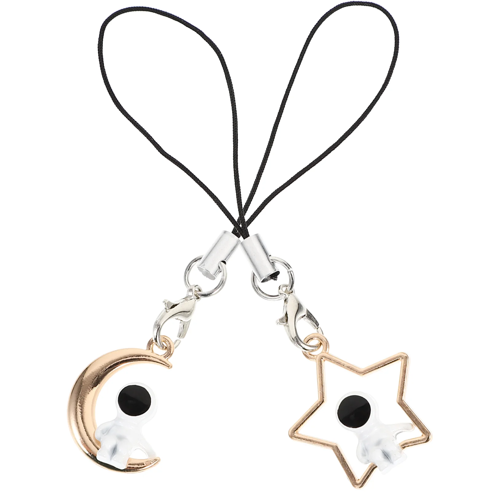 2 Pcs Moon Astronaut Pendant Beaded Keychain Cute Star Space Charm Mobile Phone Accessory Holiday Gift Phone Hanging Charms
2 Pcs Moon Astronaut Pendant Beaded Keychain Cute Star Space Charm Mobile Phone Accessory Holiday Gift Phone Hanging Charms