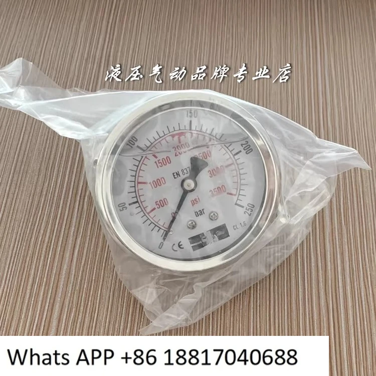 New, Shockproof and Shockproof Pressure Gauge 250bar 3500Psi Quality Assurance
New, Shockproof and Shockproof Pressure Gauge 250bar 3500Psi Quality Assurance