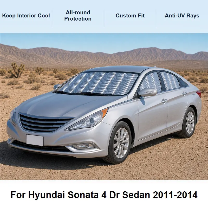 For Hyundai Sonata 4 Dr Sedan 2011-2014 Full Set Car Window Sunshades UV Block Privacy Heat Insulated Foldable Car Curtain
For Hyundai Sonata 4 Dr Sedan 2011-2014 Full Set Car Window Sunshades UV Block Privacy Heat Insulated Foldable Car Curtain