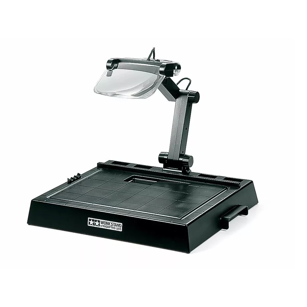 Tamiya 74064 Plastic Model Craft Tools Work Station W/ Magnifying Lens Small Scale Military Crafts Building Tool
Tamiya 74064 Plastic Model Craft Tools Work Station W/ Magnifying Lens Small Scale Military Crafts Building Tool
