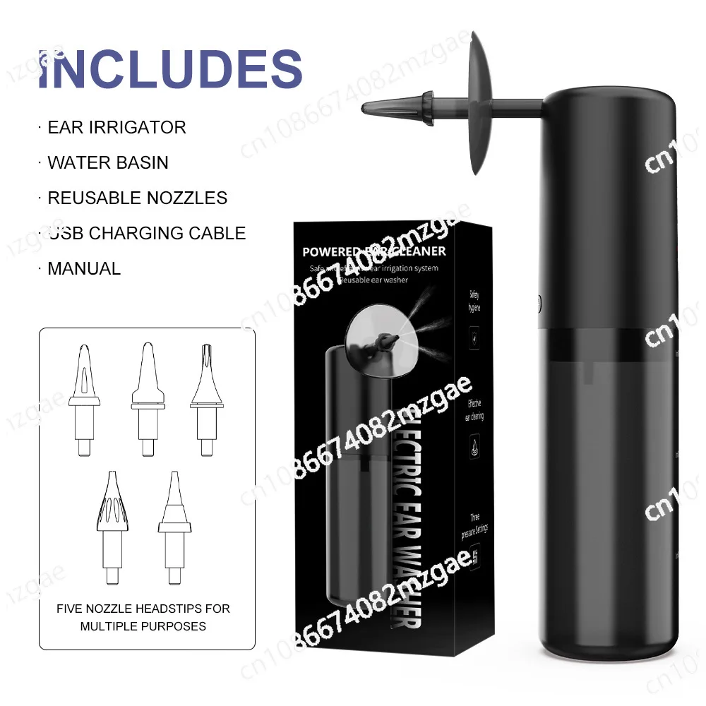 New electric ear punch, convenient earwax cleaner, earwax cleaning tool, household smart ear washer
New electric ear punch, convenient earwax cleaner, earwax cleaning tool, household smart ear washer