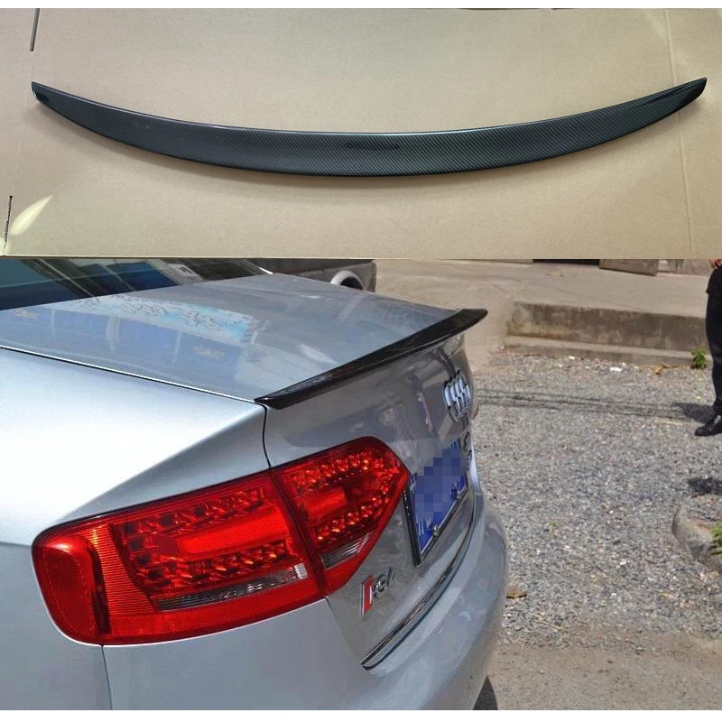 For Audi A4 B8 Car Decoration High Quality Carbon Fiber Rear Trunk Spoiler 2009 - 2012 S Style
For Audi A4 B8 Car Decoration High Quality Carbon Fiber Rear Trunk Spoiler 2009 - 2012 S Style