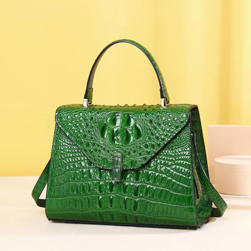 2026 New Collection Luxury Brand Women's Handbag Genuine Leather Crocodile Pattern Fashion High Quality Female Purse
2026 New Collection Luxury Brand Women's Handbag Genuine Leather Crocodile Pattern Fashion High Quality Female Purse