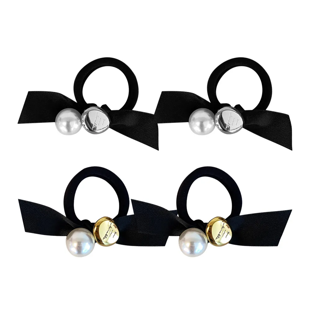 4Pcs Pearl Bow Hair Scrunchies Cute Elastic Ponytail Holders Decorative Hair Ties for Women Girls Party Wedding Holiday Wear
4Pcs Pearl Bow Hair Scrunchies Cute Elastic Ponytail Holders Decorative Hair Ties for Women Girls Party Wedding Holiday Wear