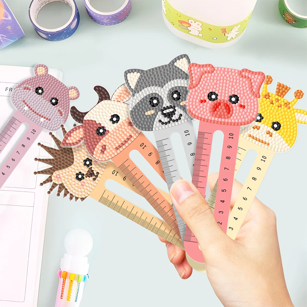 Elegant Diamond Painting Ruler Bookmark Set for DIY Art Craft Portable Design Suitable for Craft Enthusiasts and Gifting
Elegant Diamond Painting Ruler Bookmark Set for DIY Art Craft Portable Design Suitable for Craft Enthusiasts and Gifting