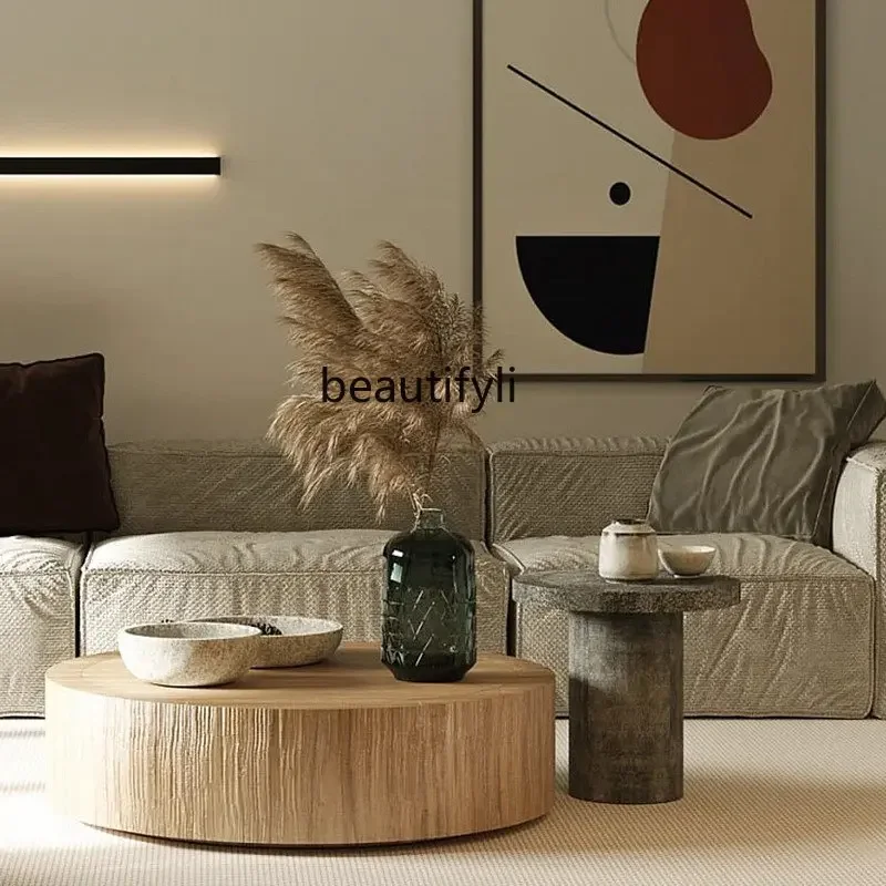 cqyNordic round Tea Table Misty Wind round Coffee Table Italian Living Room Coffee Table Modern Simple
cqyNordic round Tea Table Misty Wind round Coffee Table Italian Living Room Coffee Table Modern Simple