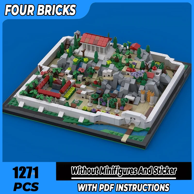 Moc Building Blocks Ancient Greek Polis Technology Modular Bricks Model Gifts Christmas Toys DIY Sets Assembly!
Moc Building Blocks Ancient Greek Polis Technology Modular Bricks Model Gifts Christmas Toys DIY Sets Assembly!