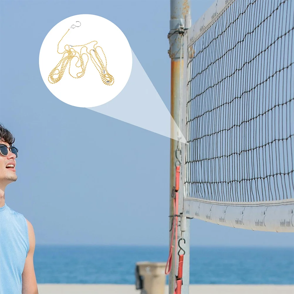2Pcs Volleyball Net Height Measurement Chain Durable Copper Accurate Net Measure Tool Referee Equipment Volleyball Nets Chain
2Pcs Volleyball Net Height Measurement Chain Durable Copper Accurate Net Measure Tool Referee Equipment Volleyball Nets Chain