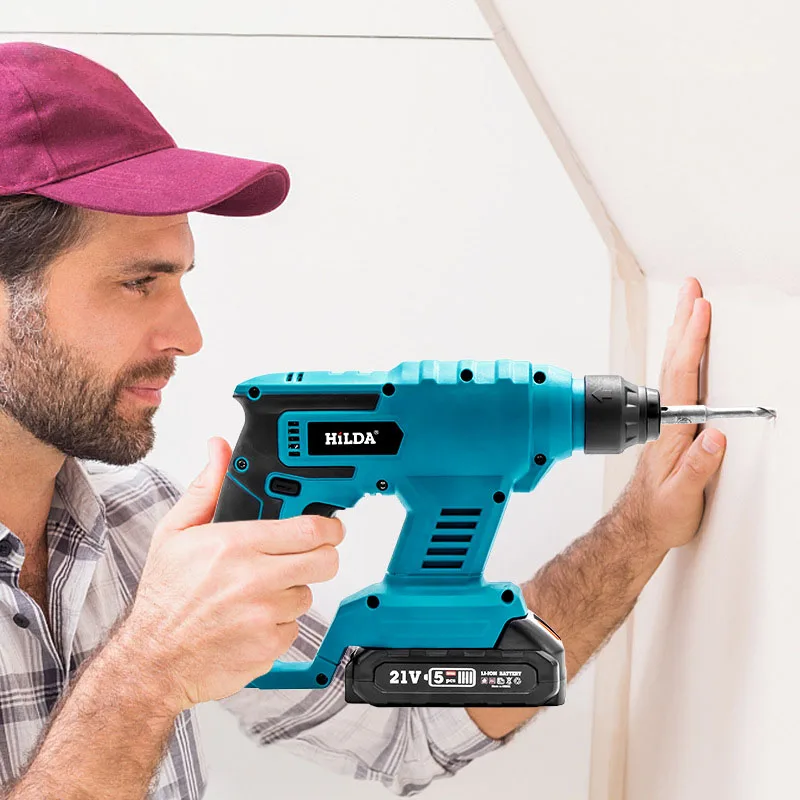 Brushless High-power Lithium Electric Hammer Impact Drill Wireless Pickaxe Drilling Wall Punching Expansion Screws Concrete Rock
Brushless High-power Lithium Electric Hammer Impact Drill Wireless Pickaxe Drilling Wall Punching Expansion Screws Concrete Rock