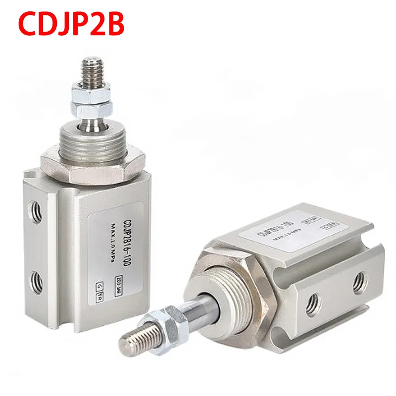 CDJP2B Double Acting Aluminum Alloy With Magnet Mini Needle Type Pneumatic Cylinder CDJP2B Bore6 10 16mm Stroke5/10/15/25/25mm-D
CDJP2B Double Acting Aluminum Alloy With Magnet Mini Needle Type Pneumatic Cylinder CDJP2B Bore6 10 16mm Stroke5/10/15/25/25mm-D