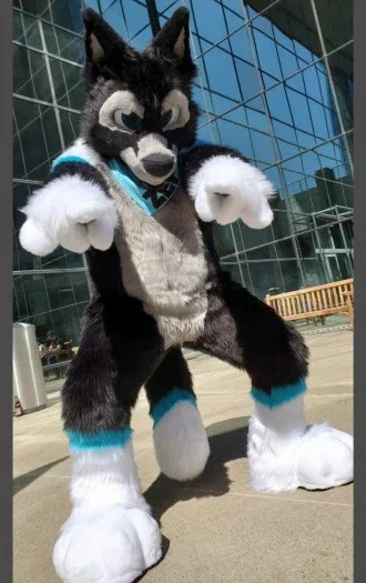 Christmas Furry Fursuit Wolf Husky Dog Mascot Costumes Movie Props Show Halloween Birthday Party Outdoor Event Outfit Costume
Christmas Furry Fursuit Wolf Husky Dog Mascot Costumes Movie Props Show Halloween Birthday Party Outdoor Event Outfit Costume